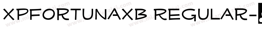 XPFortunaXB Regular字体转换